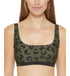 Leopard-Print Bikini Top